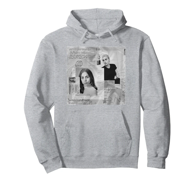 Lady Gaga Official Joanne Photo Collage Pullover Hoodie - Image 1