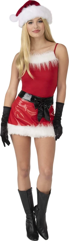 Rubies 702023 Mean Girls Christmas Outfit Adult Sized Costumes, As Shown, Large Red