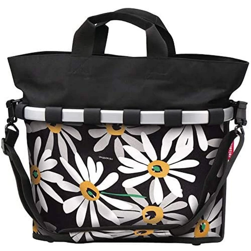 KlickFix Unisex - Adult Bikebasket Oval M Handlebar Bag, Magarite, 17 Litres