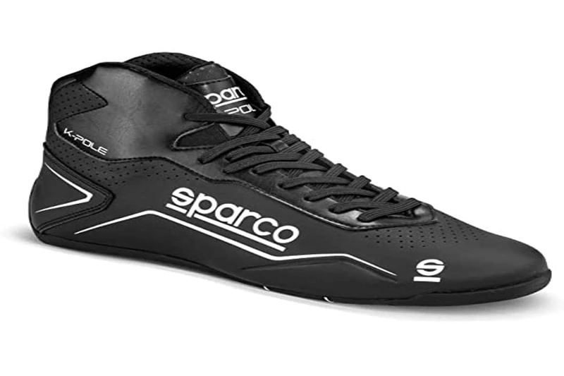 Sparco Unisex Sparco Kart Shoes K Pole 2020 Size 43 Bl, Black, EU UK