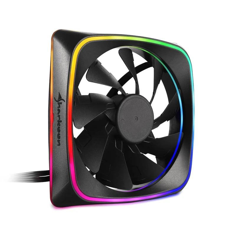 RGB Shark Lights Fan Box Fan 120MM RGB LED