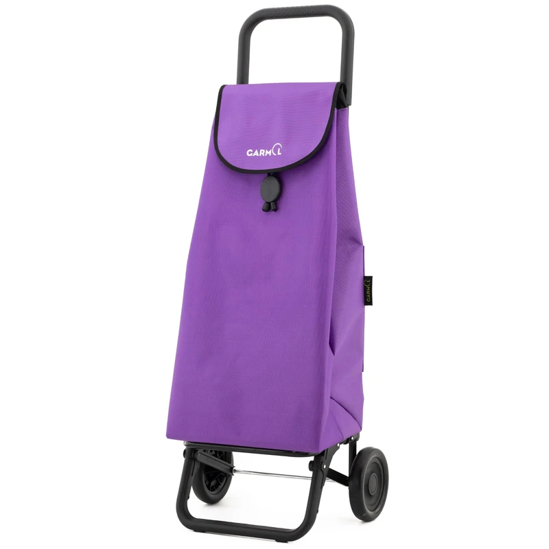 Garmol Shopping cart, Violet, 55L