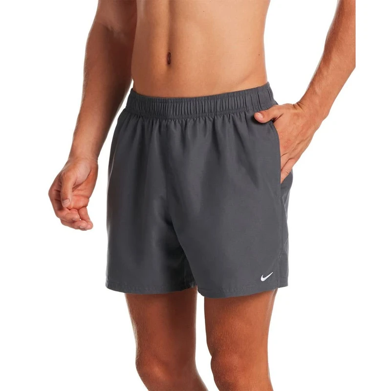 NIKE 5 Volley Short Swimsuit, Men, mens, Swim Briefs, NESSA560-018, Iron Grey, XL