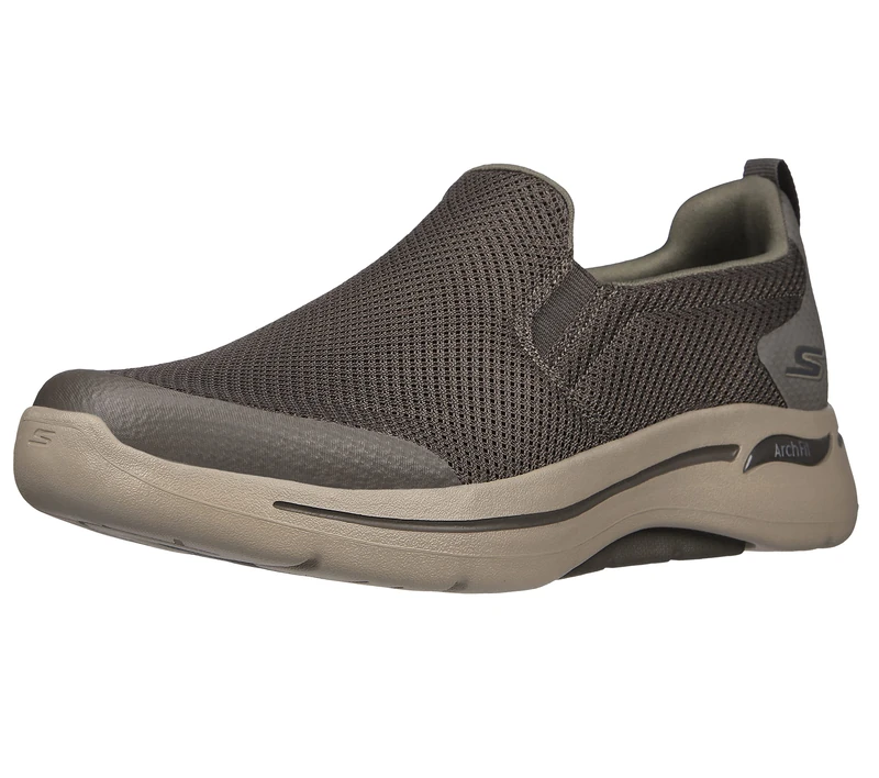 Skechers Men's Go Walk Arch Fit Togpath Sneaker,Taupe Textile/Synthetic/Trim,8.5 UK - Image 1