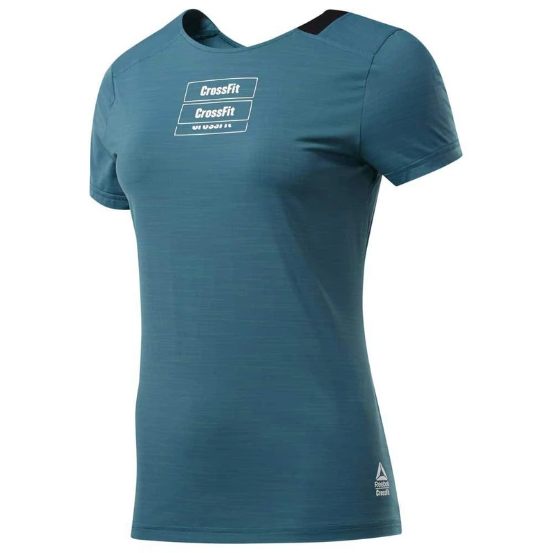 Reebok RC Activchill tee Short Sleeve T-shirt, Women, womens, Short0Sleeved T-Shirt, FJ5308, Blue (Heritage Teal), XS - Image 1