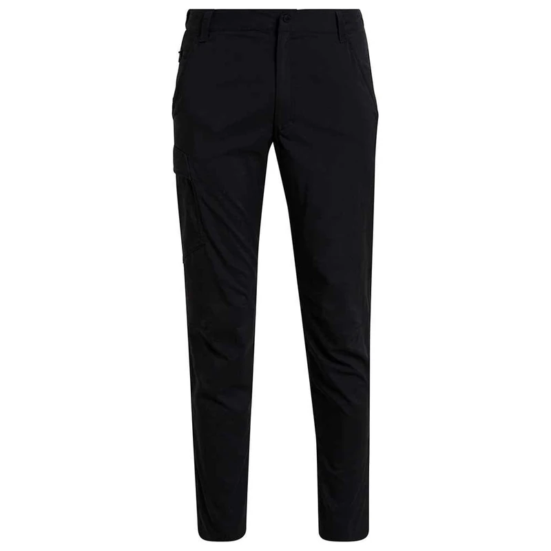 Berghaus Men's Navigator 2.0 Walking Trousers | UPF 50+ | Water Resistant | Comfortable Fit | Breathable Full Leg Trousers, Black/Black, 30 30