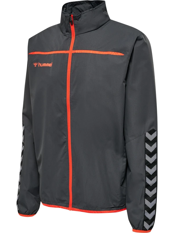 hummel Authentic Men's Training Jacket - Sports Jacket & Running Jacket with Pockets - Ideal for Sports and Jogging - Water-Repellent and Breathable - Made of 100% Polyester