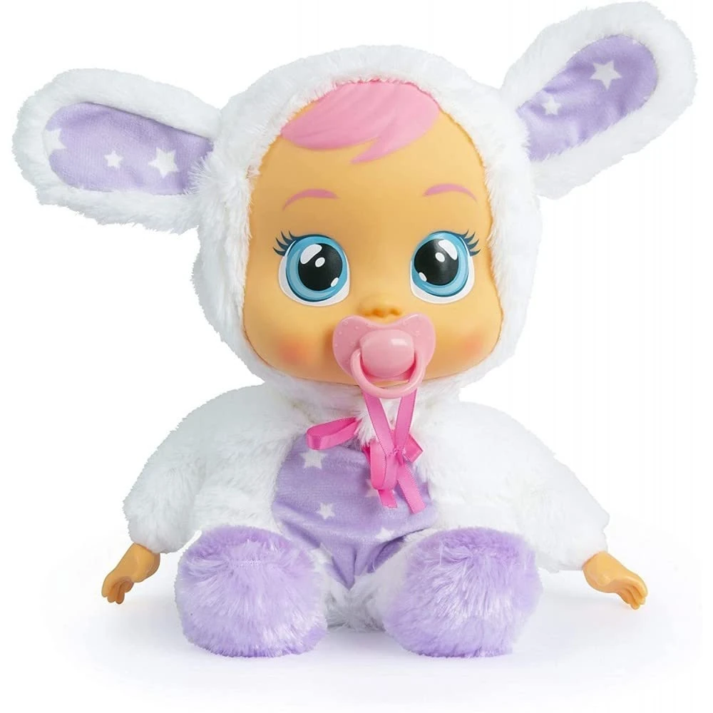 Cry Babies Goodnight Coney - Soft Cuddly Baby Doll, Baby Sleep Toy with Night Light and Lullaby, Baby Toy and Bedtime Dolls for Kids Aged +18 Months