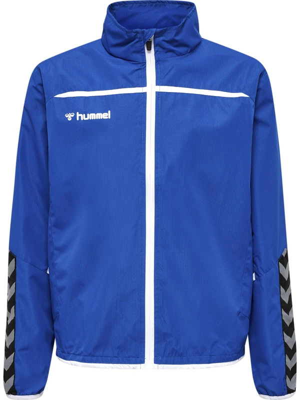 hummel Hmlauthentic Children's Training Jacket, boys, Jacket, 204936-7045-164, Blue (true blue), 164 (EU)