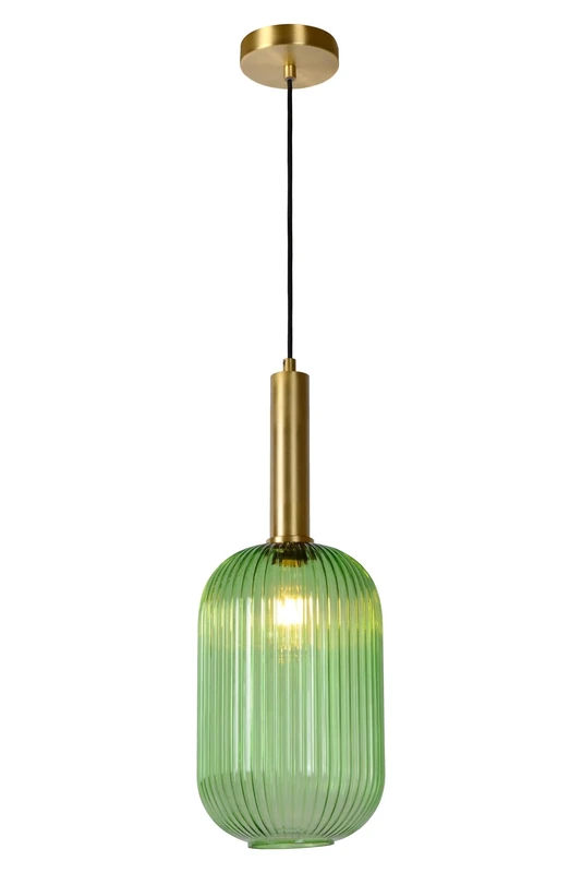LUCIDE MALOTO - Pendant Light - Ø 20 cm - 1xE27 - Green