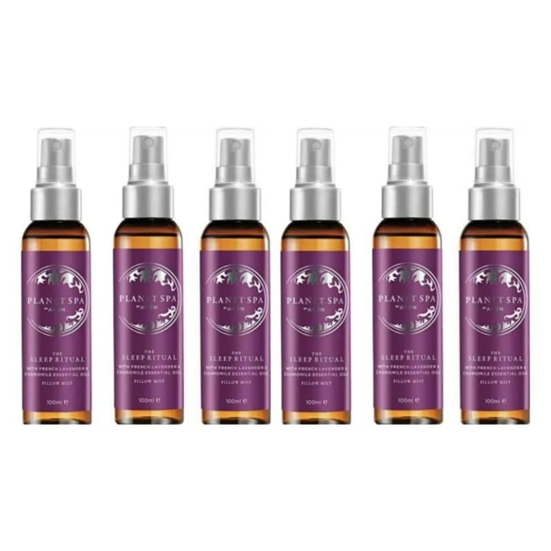 Pack of 6 Avon Planet Spa Aromatherapy Beauty Sleep Pillow Mist with French Lavender and chamomile essential oil formerly Sleeptherapy pillow mist 6 x 100ml