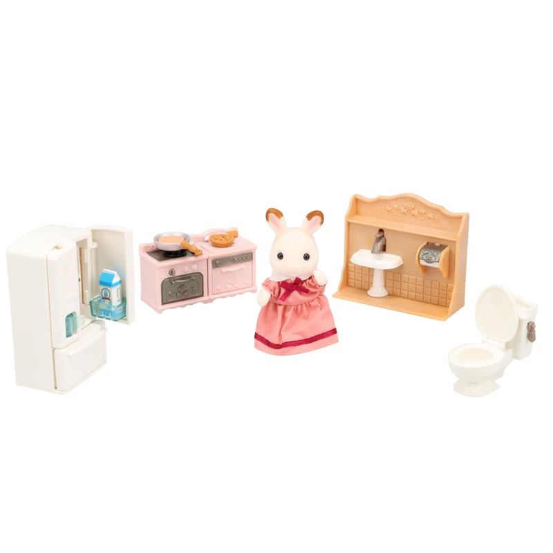 Sylvanian Families Playful Starter Furniture Set - dollhouse playset 5449