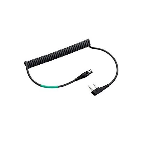 3M Peltor FLX2-36 Kenwood 2-Pin Radio Downlead Cable for CH-3 Headsets - Image 1