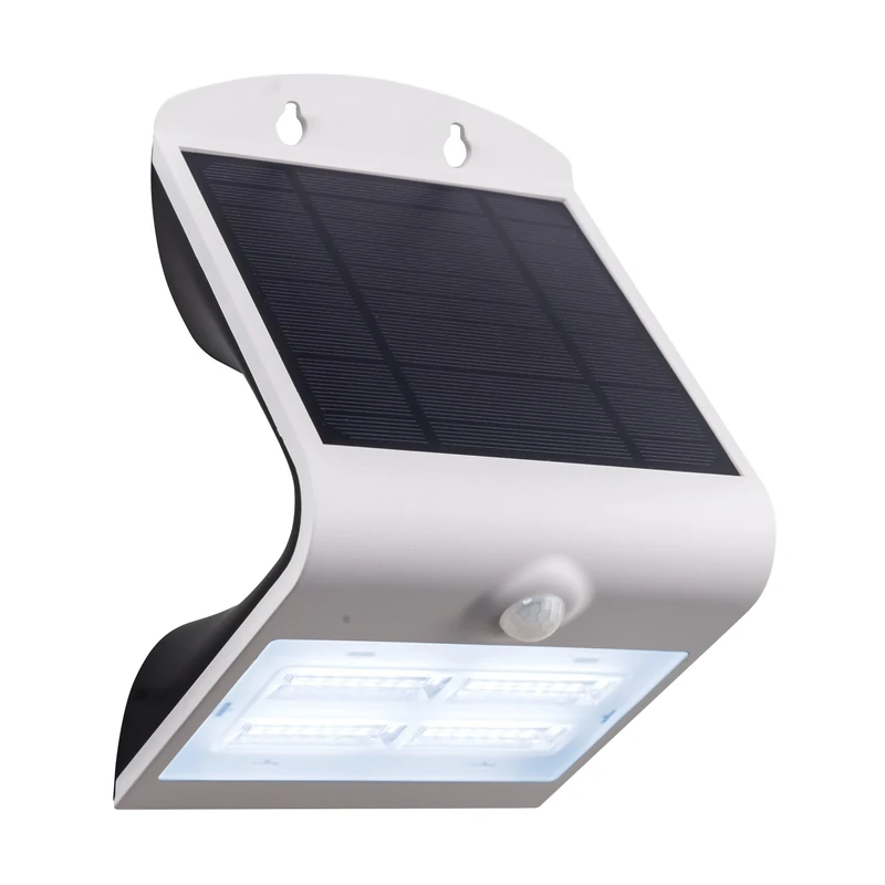 Eglo 98757 LAMOZZO Solar-LED Wall Light with Sensor in White