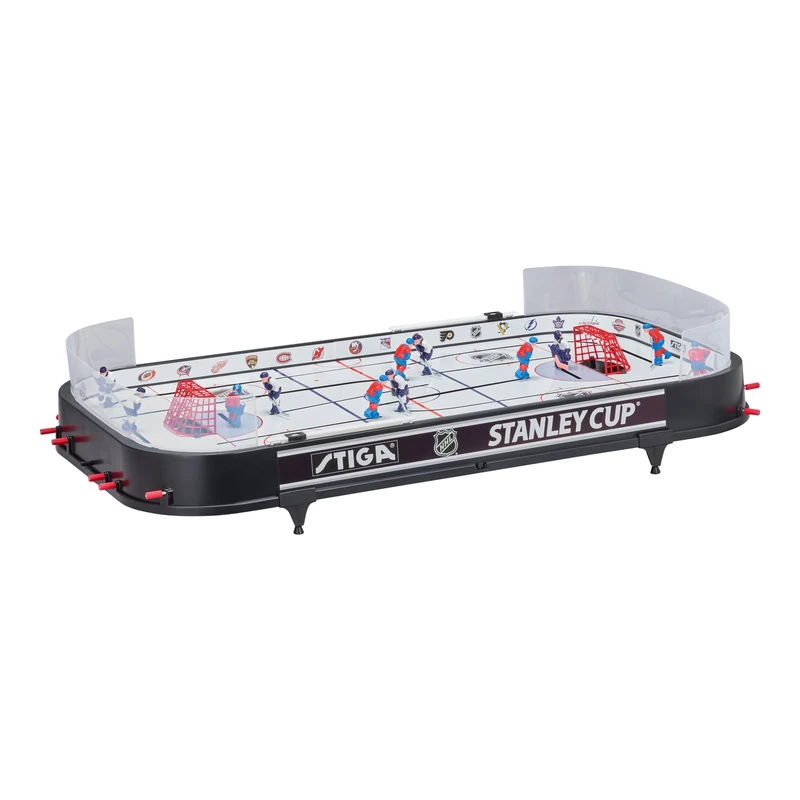 STIGA Table Hockey Game Stanley Cup – Includes 3 Teams, 96 x 50 cm, Replaceable Parts, Easy Setup, NHL-Inspired