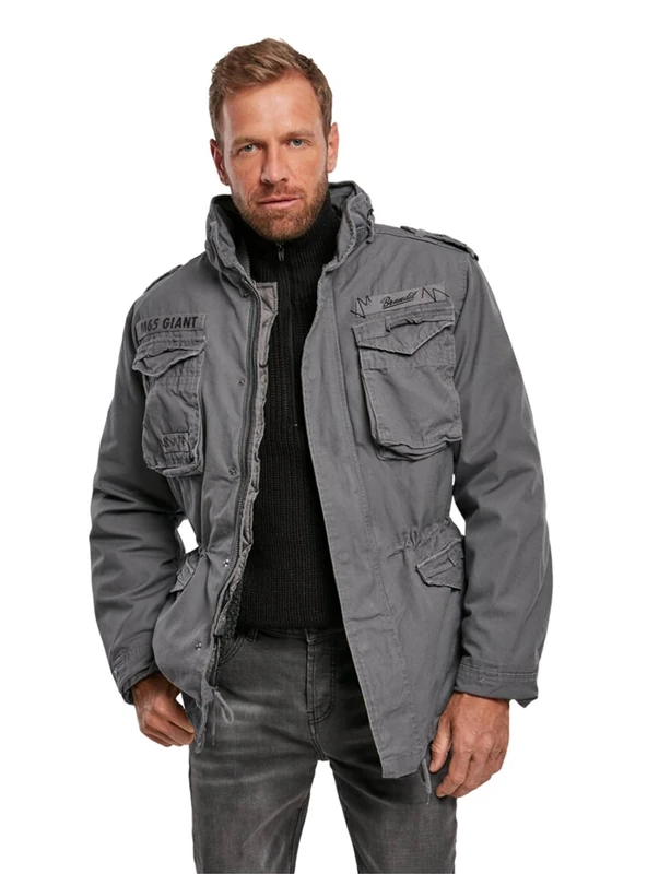 Brandit M65 Giant Jacket, Farbe: charc grey, Größe: 6XL