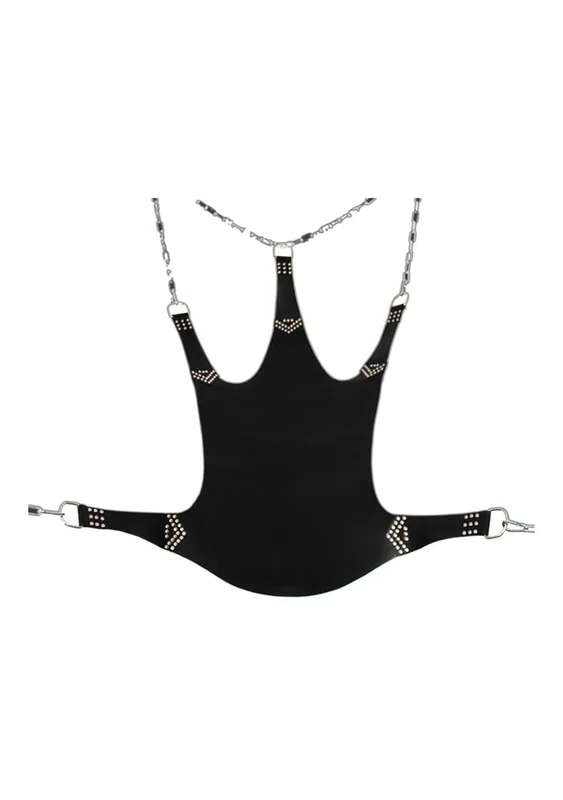 Leather Sling - 5 Points - Black