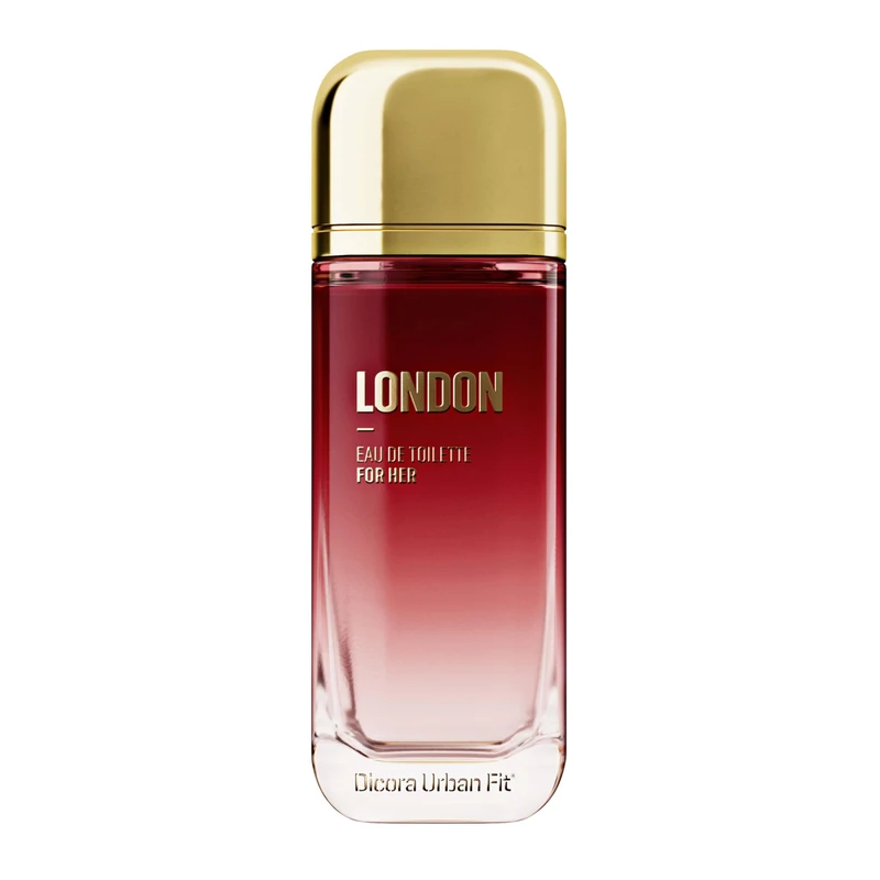 London by Dicora Urban Fit - Perfumes for Women - Notes of Bergamot, Almond, Jasmine, Iris, Tonka Bean, Cinnamon, and Vanilla - 5.07 oz EDT Spray