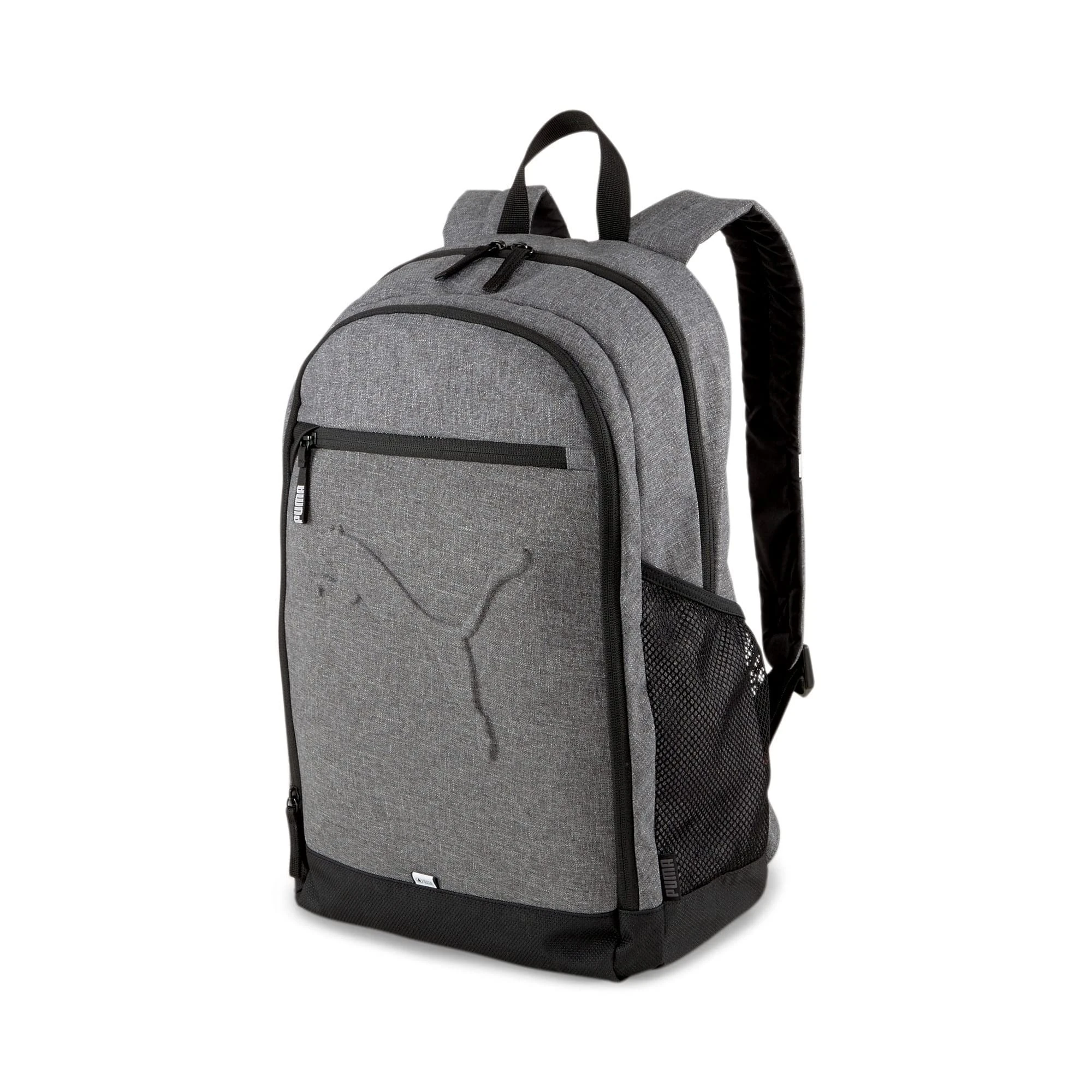 PUMA Unisex PUMA Buzz Backpack, mens, 07358140, Medium Grey Heather, standard size