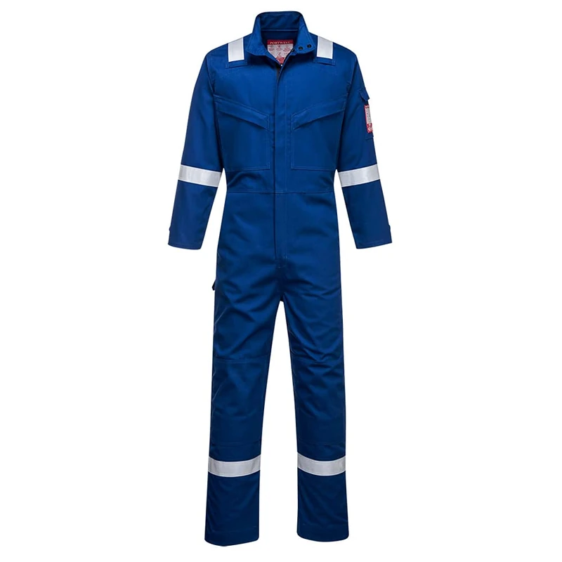 Portwest Bizflame Ultra Coverall, Size: XXXL, Colour: Royal Blue, FR93RBRXXXL - Image 1