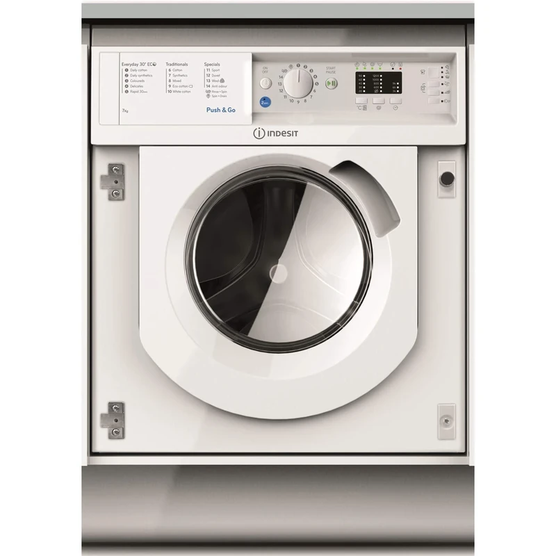 7 Kg 1200 Spin Integrated Washing Machine