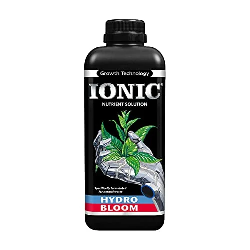 Ionic - Hydro Grow & Bloom 1 Litre Soft Water Hydroponic Nutrients (1L - Hydro Bloom Soft Water)