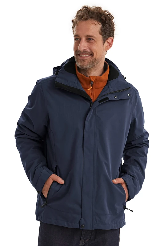 Killtec Xenios Functional Zip-off Jacket - Dark Navy, 2X-Large