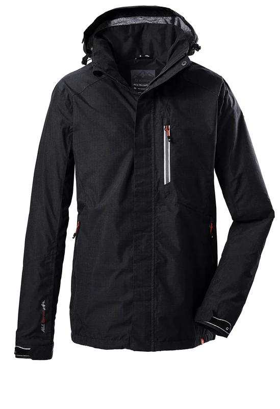 Killtec Carleb Functional Zip-off Jacket - Black, Large