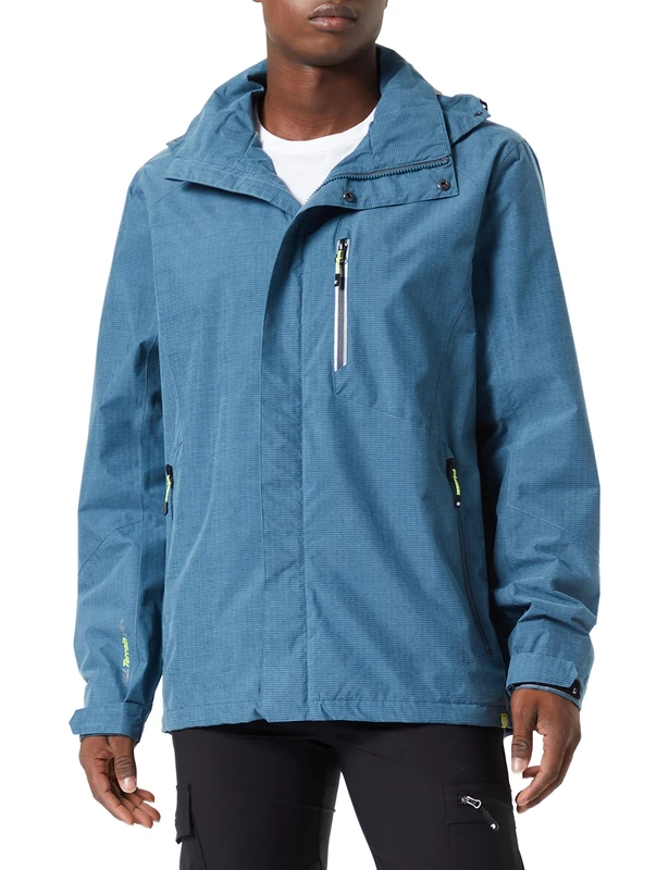 Killtec Carleb Functional Zip-off Jacket - Steel-Blue, Large