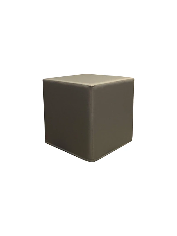 PanQube Module 6-D-LN Pufa Verona 30 Children's Footstool without Embroidery, Light Brown, 30 cm x 30 cm x 30 cm