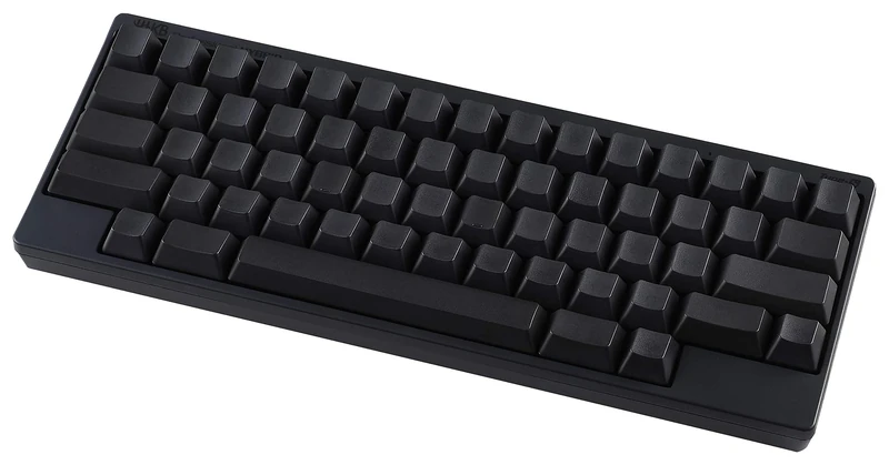 HHKB HYBRID Type-S Charcoal PD-KB800BNS, Blank Silent Mechanical 60% Compact USB-C Keyboard