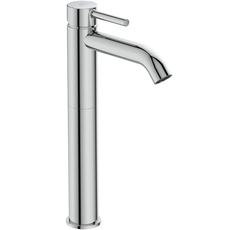 Ideal Standard BC269AA Ceraline Basin Mixer with washbasin, Without Drain Rod and Waste, Chrome