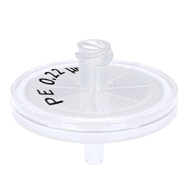 GVS Filter Technology, Syringe Filter, ABLUO, 25mm, PE Membrane, 0.22µm, PP Housing, 100/pk