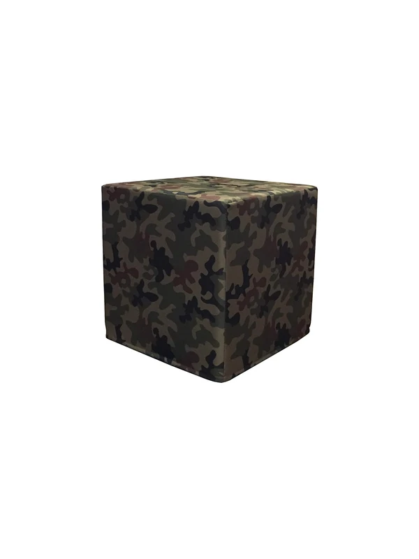 PanQube Module 6-MB Pufa Verona 30 Footstool without Embroidery, Moro B, 30 cm x 30 cm x 30 cm