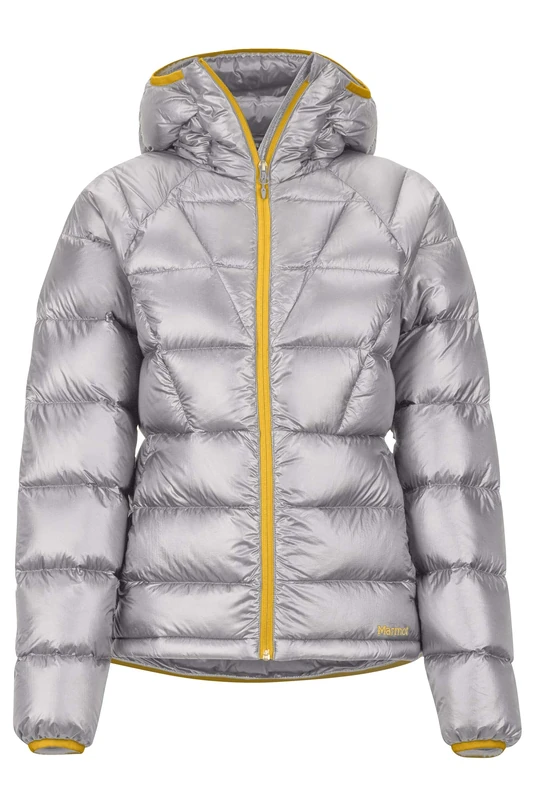 Marmot Women Hype Down Ultralight Insulated Down Outdoor Jacket - Sleet, Large