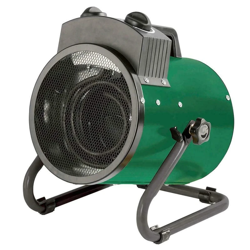 LightHouse 3 kW Greenhouse & Workshop Heater IP24 – Thermostatic Control, Fan, Multi-Use Heating for Medium to Large Spaces