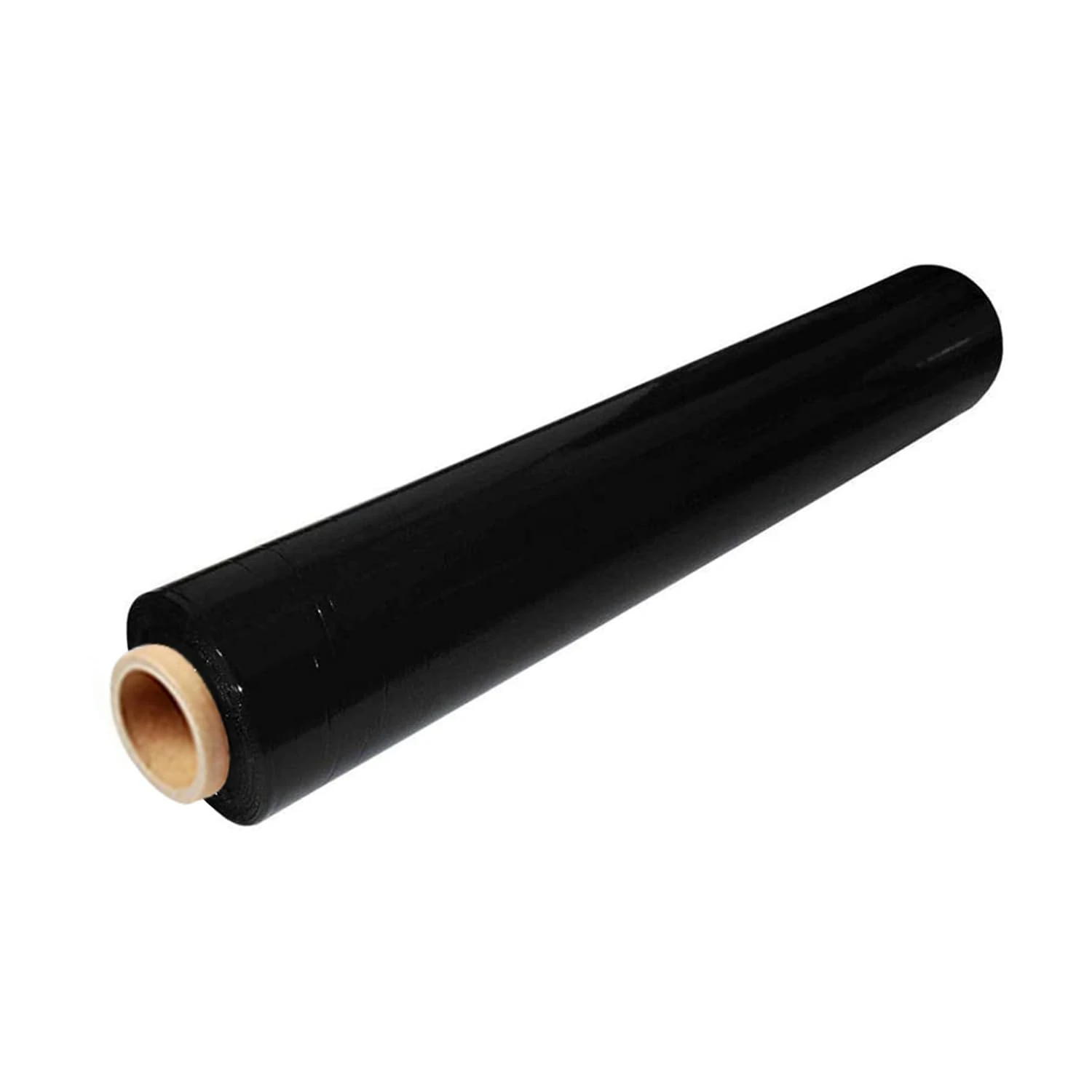 TPZ | Multi Use Strong Pallet Wrap Cling Film | Tear Resistant | Water & Moisture Proof Pallet Stretch Shrink Wrap| High-Quality Easy to Use Pallet Wrap 400mm x 250m (Black, 1 Roll)