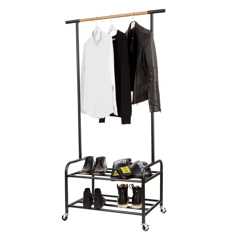 Store It Clothes Rack, Metal, Black, 91,5x52,5x173cm