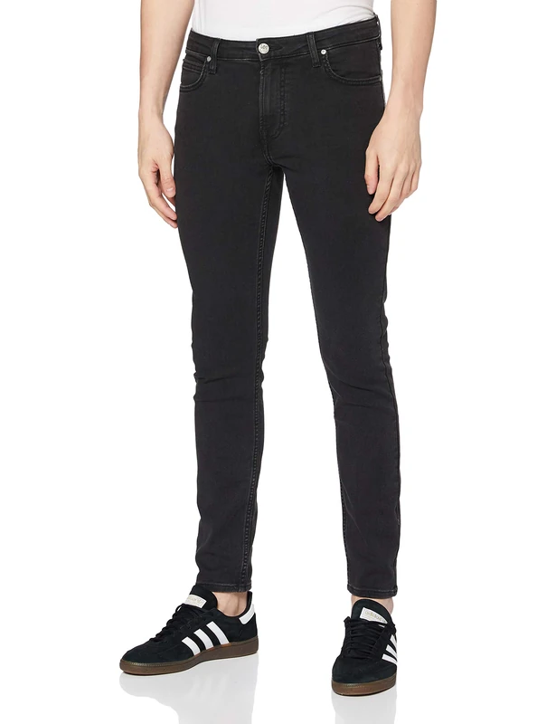 Lee Men's Malone' Jeans, Washed Black, 28 W/32 L