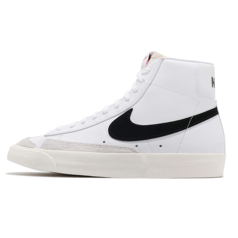 Nike Blazer Mid '77 Vntg, Men's Basketball Basketball Shoe, White/Black, 4 UK (36.5 EU)