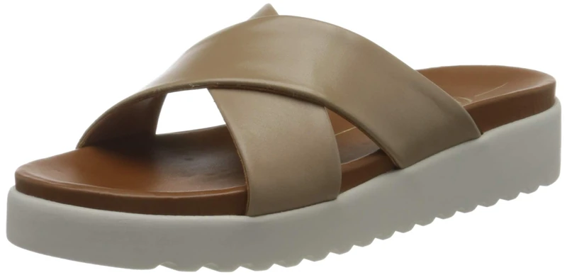 Buffalo Women’s slide,TAUPE,5 UK - Image 1