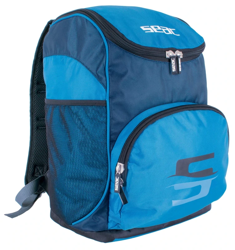 SEAC Unisex's Kuf Backpack, Duffle Bag for Swimming Pool, Gym and Travel, 32x42x27 cm, Blue, 36 lt