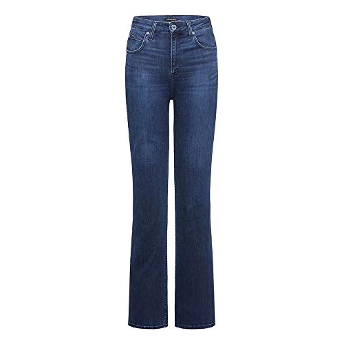 Lee Women's Flare Body Optix Jeans, Clean Aurora, 27/29