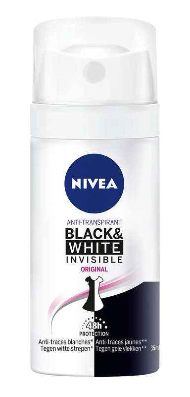 Nivea Women's Black & White Original Deodorant/Anti-Perspirant Atomiser 35 ml
