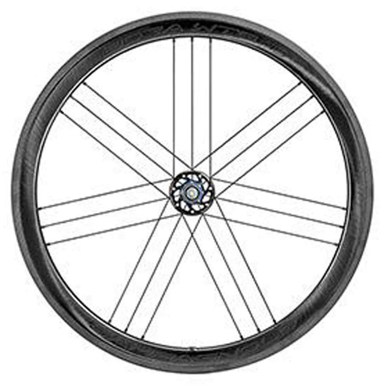 Campagnolo Bora WTO 45 Disc Brake 2-Way Fit Tubeless Wheelset, Dark Label, Shimano/SRAM Freehub