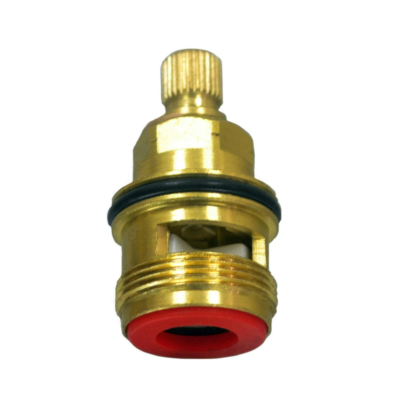 Ceramic Tap Valve Cartridge Quarter Turn Kitchen Brass 3308R 28 Splines 38mm