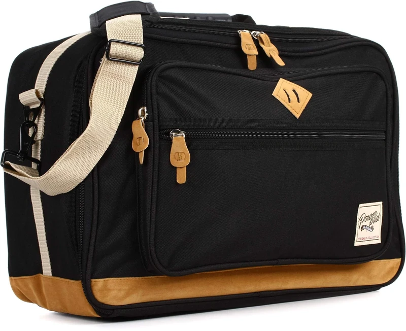 TAMA TPB200BK Powerpad Drum Pedal Double Bag, Black, 11.8 in*17.7 in*7.9 in