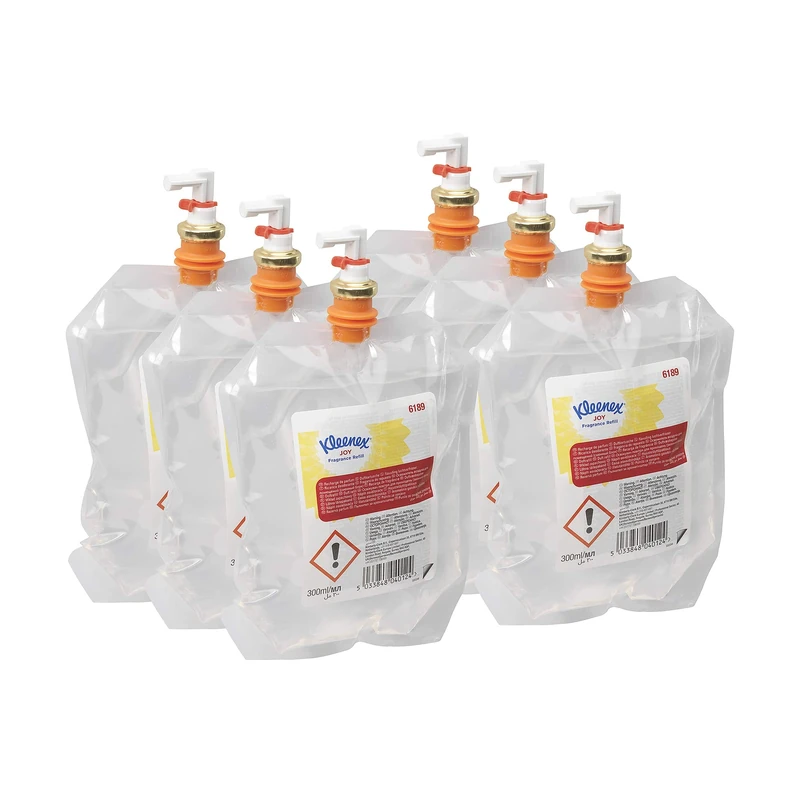 Kleenex Botanics, 6189, Joy Fragrance, 300ml, clear, Aircare Refill, 6 x 300ml