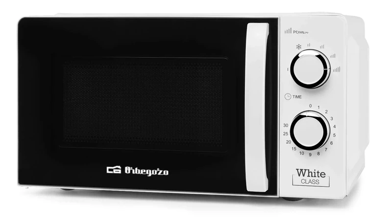 Orbegozo MI 2115 Microwave with 20-Litre Capacity, 6 Operating Levels, Timer up to 30 Minutes, 700 W, White