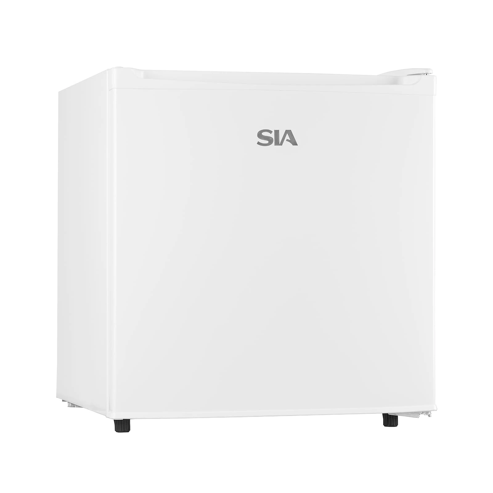 SIA AMZTT02WH 39L Table Top Counter Mini Freezer, 4 Star Freezer Rating, Removable Wire Shelf, Reversible Door, Adjustable Legs, White